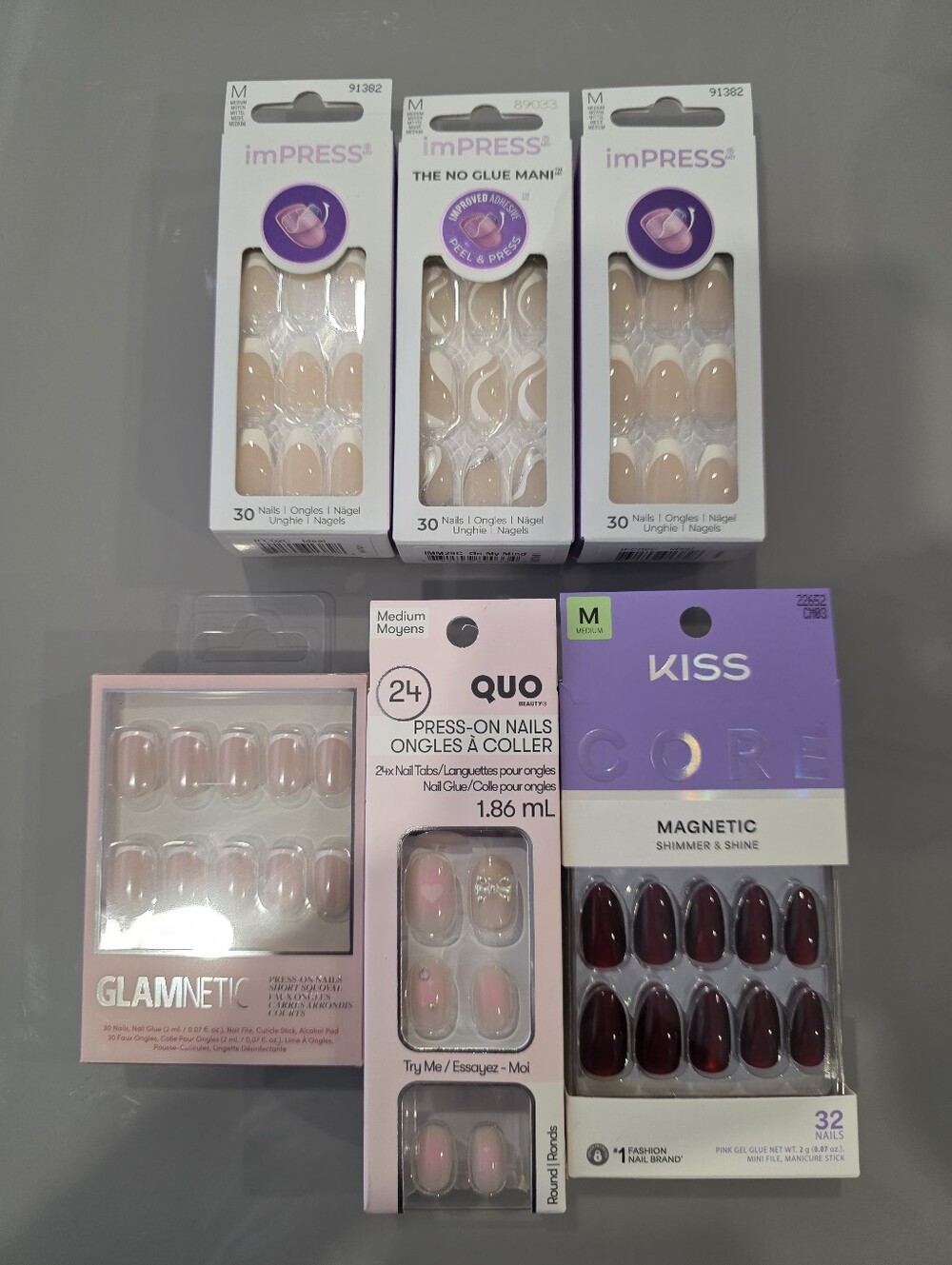 Many Press On Nails